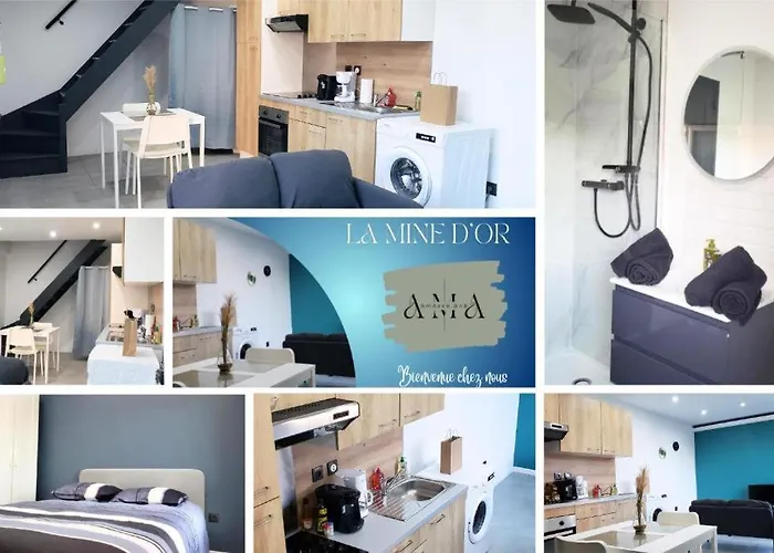 La Perle D'or - Wifi - Parking アパート ランス